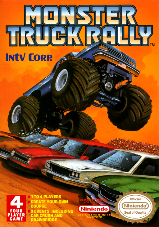 Monster Truck Rally (USA) box art